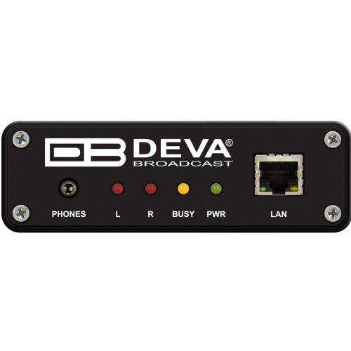 Deva Broadcast DB90-RX IP аудио декодер Deva Broadcast DB90-RX IP аудио декодер
