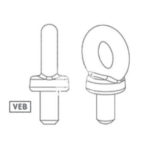 Tannoy VEB комплект рым-болтов для крепления троса подвеса Tannoy VEB комплект рым-болтов для крепления троса подвеса
