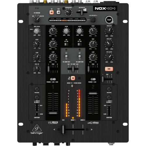 Behringer NOX404 PRO Mixer DJ микшерный пульт со встроенным USB интерфейсом Behringer NOX404 PRO Mixer DJ микшерный пульт со встроенным USB интерфейсом