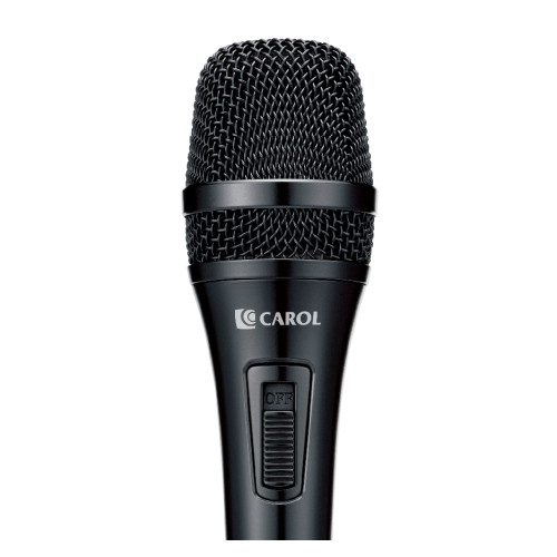Carol BC-730 микрофон вокальный, с держателем и кабелем, цвет черный Carol BC-730 микрофон вокальный, с держателем и кабелем, цвет черный