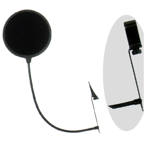Apextone MS-15 сетка микрофона защитная ''Pop Filter'', держатель Apextone MS-15 сетка микрофона защитная ''Pop Filter'', держатель