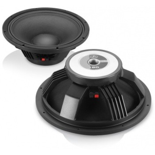 Das Audio 18G динамик 18" 700/1400 Вт, 8 Ом, 97 дБ, 30 Гц - 2 кГц, алюминиевая рама, ферритовый магнит Das Audio 18G динамик 18" 700/1400 Вт, 8 Ом, 97 дБ, 30 Гц - 2 кГц, алюминиевая рама, ферритовый магнит