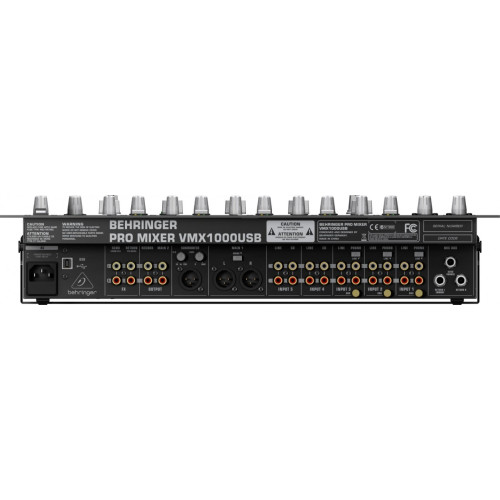 Behringer VMX1000USB PRO Mixer DJ микшер Behringer VMX1000USB PRO Mixer DJ микшер