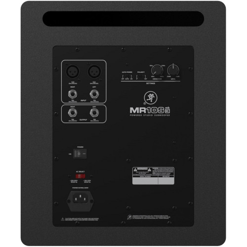Mackie MR10S mk3 активный студийный сабвуфер Mackie MR10S mk3 активный студийный сабвуфер