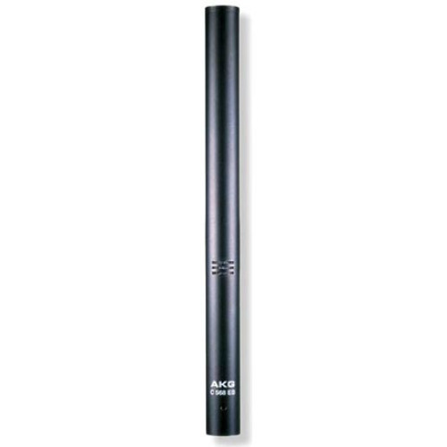 AKG C568B микрофон гиперкардиоидный узконаправленный ''короткая пушка'', 20-20000Гц, 11мВ / Па, фильтр низких час AKG C568B микрофон гиперкардиоидный узконаправленный ''короткая пушка'', 20-20000Гц, 11мВ / Па, фильтр низких час