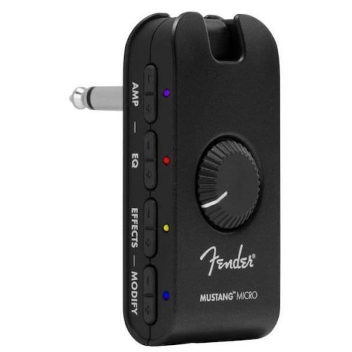 Fender Mustang Micro компактный моделирующий усилитель для наушников Fender Mustang Micro компактный моделирующий усилитель для наушников