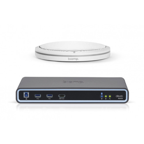 Biamp Devio SCR-25TX White микрофон с аудиопроцессором Includes Devio SCR-25 hub and one TTM-XEX tabletop microphone, white Biamp Devio SCR-25TX White микрофон с аудиопроцессором Includes Devio SCR-25 hub and one TTM-XEX tabletop microphone, white