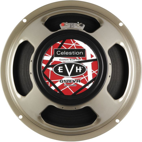 Celestion G12 EVH (T5658) динамик для комбо 12"/ 15 Вт, 75 Гц - 5 кГц, 8 Ом, именная модель Эдвард Ванхален Celestion G12 EVH (T5658) динамик для комбо 12"/ 15 Вт, 75 Гц - 5 кГц, 8 Ом, именная модель Эдвард Ванхален