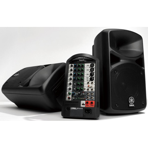 Yamaha Stagepas 400i мобильный переносной акустический комплект Yamaha Stagepas 400i мобильный переносной акустический комплект