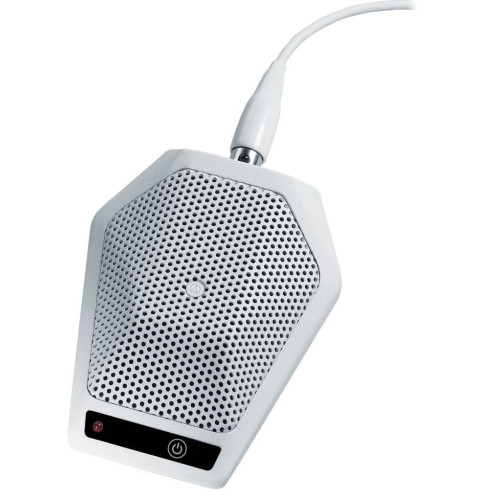 Audio-Technica U891RWx поверхностный микрофон с выключателем, цвет белый Audio-Technica U891RWx поверхностный микрофон с выключателем, цвет белый
