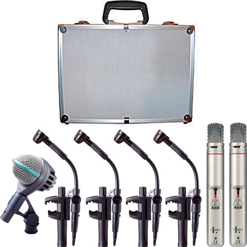 AKG Drum-Set ''Big'' II комплект для озвучивания ударных AKG Drum-Set ''Big'' II комплект для озвучивания ударных