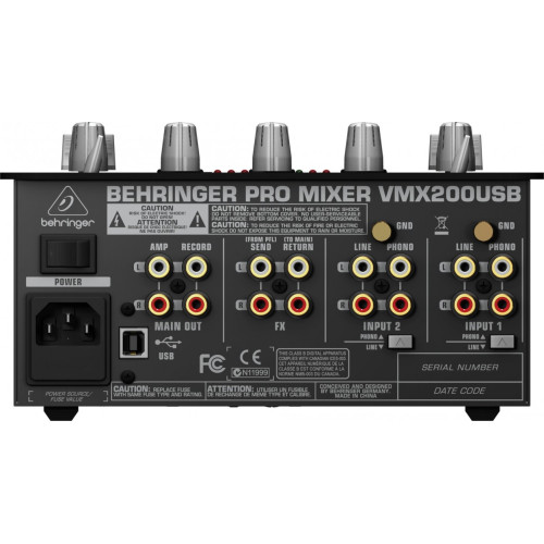 Behringer VMX200USB PRO Mixer микшер для DJ Behringer VMX200USB PRO Mixer микшер для DJ