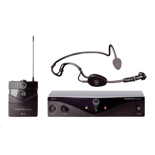 AKG Perception Wireless 45 Sports Set радиосистема с микрофоном с оголовьем WMS45 AKG Perception Wireless 45 Sports Set радиосистема с микрофоном с оголовьем WMS45