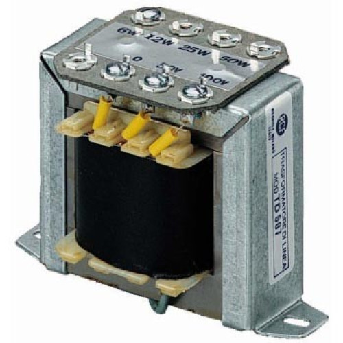 RCF TD 507 трансформатор для D 5076; 50 Вт, 50/100V RCF TD 507 трансформатор для D 5076; 50 Вт, 50/100V