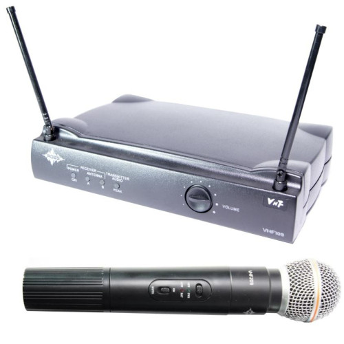Ross VHF109 вокальная радиосистема VHF с ручным передатчиком Ross VHF109 вокальная радиосистема VHF с ручным передатчиком