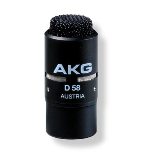 AKG D58E миниатюрный речевой микрофон (черный) AKG D58E миниатюрный речевой микрофон (черный)