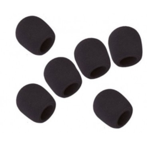Roxtone MF35 Black набор из 6 черных ветрозащит Roxtone MF35 Black набор из 6 черных ветрозащит