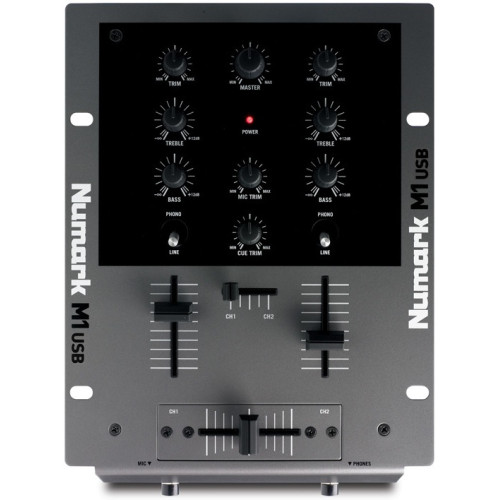 Numark M1 USB 2-канальный DJ-микшер с USB-интерфейсом Numark M1 USB 2-канальный DJ-микшер с USB-интерфейсом