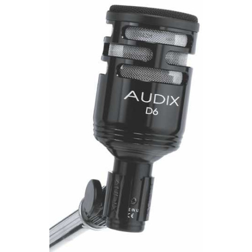 Audix D6 микрофон для бас-барабана Audix D6 микрофон для бас-барабана
