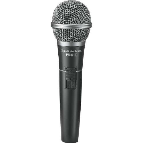 Audio-Technica PRO31QTR микрофон динамический вокальный кардиоидный с кабелем XLR-Jack, 60-13000 Гц Audio-Technica PRO31QTR микрофон динамический вокальный кардиоидный с кабелем XLR-Jack, 60-13000 Гц