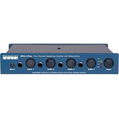 Broadcast Tools Tools HPA-4 Plus предусилитель для наушников Broadcast Tools Tools HPA-4 Plus предусилитель для наушников