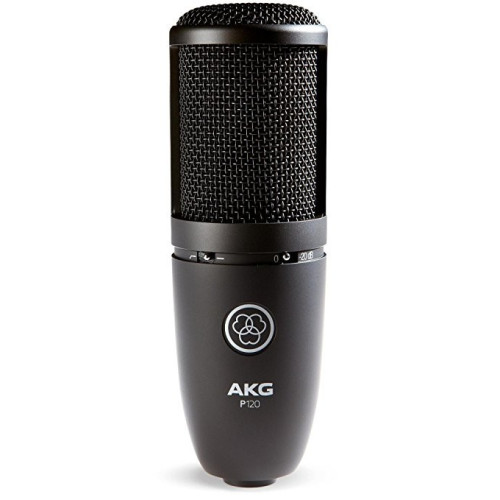 AKG P120 микрофон студийный, кардиоидная направленность, цвет черный AKG P120 микрофон студийный, кардиоидная направленность, цвет черный