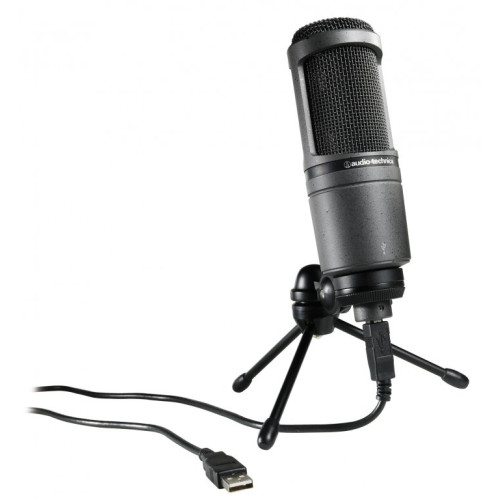 Audio-Technica AT2020 USB студийный конденсаторный микрофон с USB-интерфейсом Audio-Technica AT2020 USB студийный конденсаторный микрофон с USB-интерфейсом