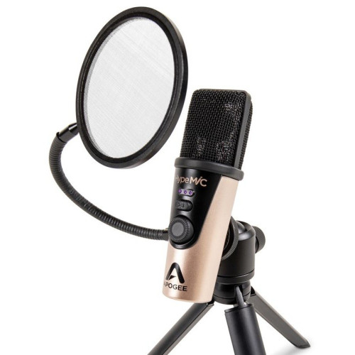Apogee HypeMIC USB микрофон с аналоговым компрессором, 96 кГц Apogee HypeMIC USB микрофон с аналоговым компрессором, 96 кГц