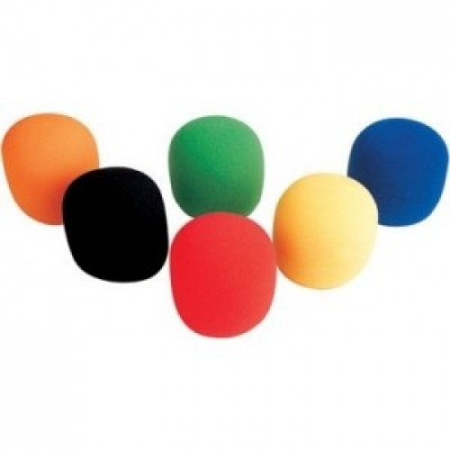 Roxtone MF35 Colourful набор из 6 разноцветных ветрозащит Roxtone MF35 Colourful набор из 6 разноцветных ветрозащит