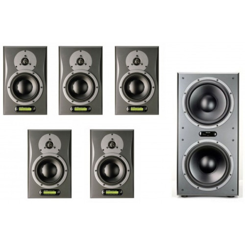 Dynaudio Air15 A+D сет студийных мониторов 5.1 с сабвуфером. 5 х Air15 (Master A+D 3шт + Slave 2шт), сабвуфер Air Base-24 Dynaudio Air15 A+D сет студийных мониторов 5.1 с сабвуфером. 5 х Air15 (Master A+D 3шт + Slave 2шт), сабвуфер Air Base-24
