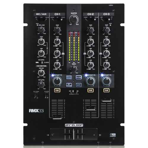 Reloop RMX-33i цифровой DJ-микшер Reloop RMX-33i цифровой DJ-микшер