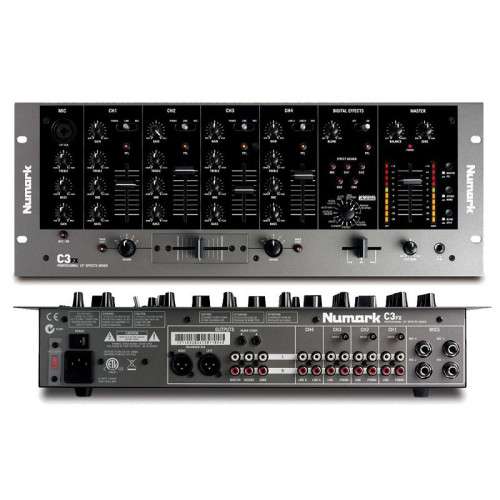 Numark C3FX 4-канальный микшерный DJ-пульт Numark C3FX 4-канальный микшерный DJ-пульт
