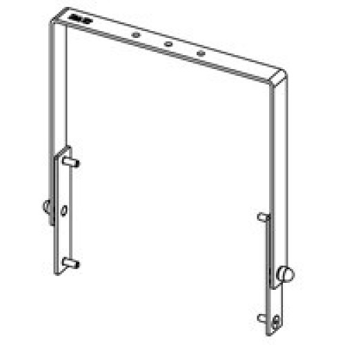 Tannoy K&M VX12 Y-V White U-образное крепление Yoke Bracket для акустических систем V12, VX12, VXP12 Tannoy K&M VX12 Y-V White U-образное крепление Yoke Bracket для акустических систем V12, VX12, VXP12