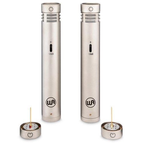 Warm Audio WA-84-OC-N-ST Premium Stereo Pair подобранная пара узкомембранных конденсаторных микрофонов Warm Audio WA-84-OC-N-ST Premium Stereo Pair подобранная пара узкомембранных конденсаторных микрофонов