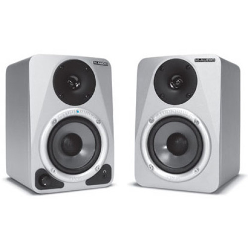 M-Audio STUDIOPRO 4 комплект из 2-х качественных мониторов ближнего поля, регулировка громкости, выключатель питания, входы: бал M-Audio STUDIOPRO 4 комплект из 2-х качественных мониторов ближнего поля, регулировка громкости, выключатель питания, входы: бал