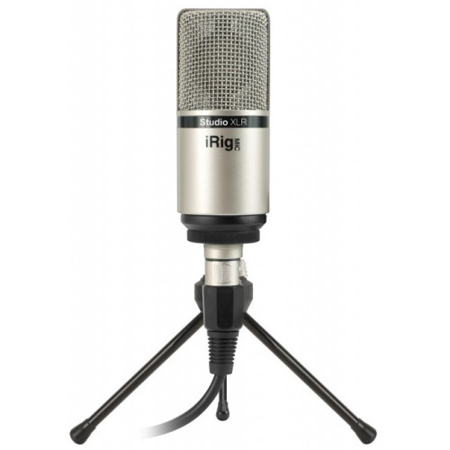 IK Multimedia iRig Mic Studio XLR микрофон студийный с большой диафрагмой IK Multimedia iRig Mic Studio XLR микрофон студийный с большой диафрагмой