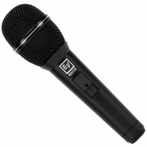 Electro-Voice ND76S вокальный микрофон с переключателем, кардиоида Electro-Voice ND76S вокальный микрофон с переключателем, кардиоида