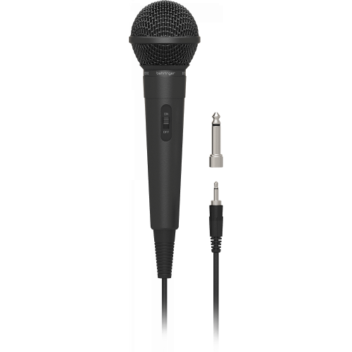 Behringer BC110 динамический вокальный микрофон с кнопкой, 80 Гц - 16 кГц, 600 Ом импеданс, чувст
