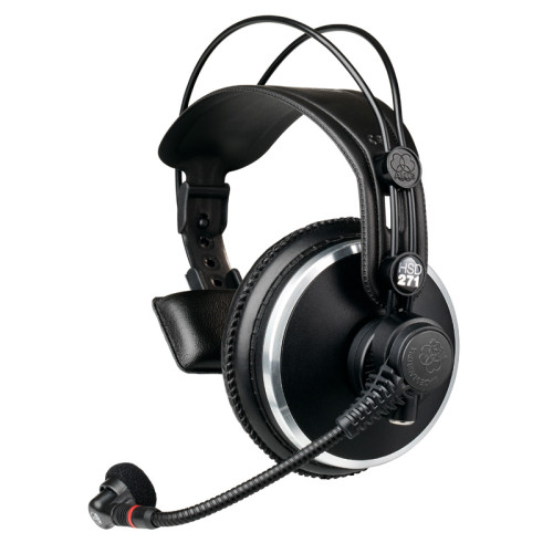 AKG HSD271single закрытая гарнитура с одним наушником и динамич.микрофоном