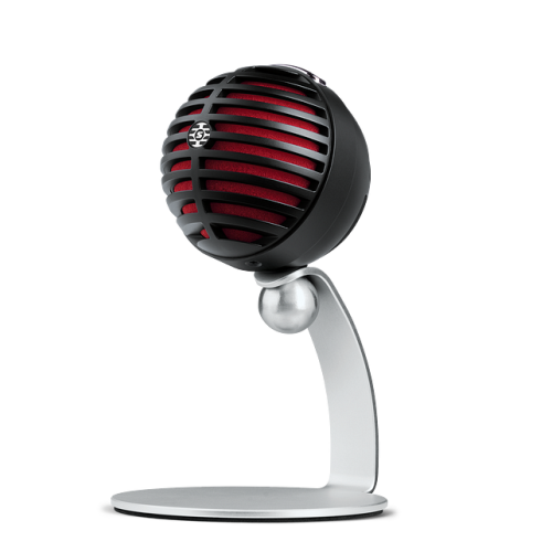 Shure MV5-B-DIG настольный цифровой конденсаторный микрофон для записи на компьютер и мобильные устройства с гнездом для наушни Shure MV5-B-DIG настольный цифровой конденсаторный микрофон для записи на компьютер и мобильные устройства с гнездом для наушни