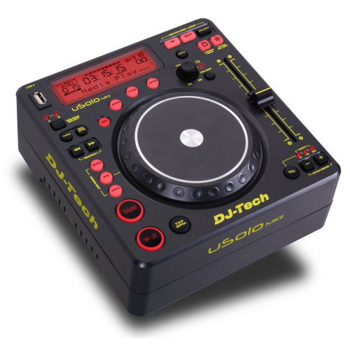 DJ-Tech uSolo MKII DJ-медиапроигрыватель USB, mp3, Pich +/-6-100% FX DJ-Tech uSolo MKII DJ-медиапроигрыватель USB, mp3, Pich +/-6-100% FX