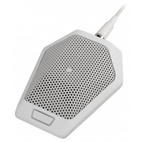 Audio-Technica U891RWB микрофон поверхностный с выключателем конденсаторный, белый Audio-Technica U891RWB микрофон поверхностный с выключателем конденсаторный, белый