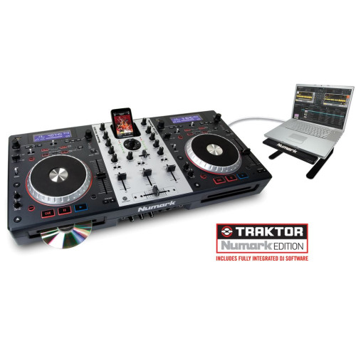 Numark MIXDECK Двойной DJ CD-проигрыватель, микшер, контроллер Numark MIXDECK Двойной DJ CD-проигрыватель, микшер, контроллер