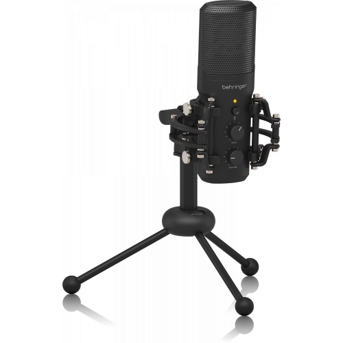 Behringer BU200 конденсаторный микрофон премиум-класса с USB портом, кардиоидная направленность Behringer BU200 конденсаторный микрофон премиум-класса с USB портом, кардиоидная направленность