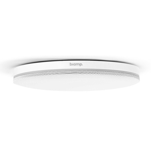 Biamp Tesira TCM-X White потолочный микрофон AVB Beamtracking, белый, монтаж на поверхность Biamp Tesira TCM-X White потолочный микрофон AVB Beamtracking, белый, монтаж на поверхность