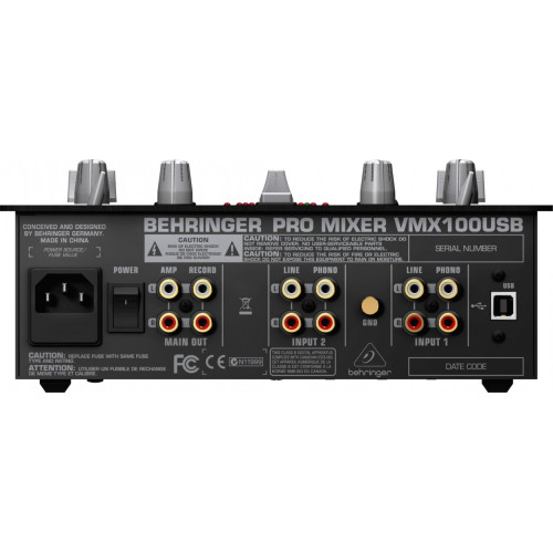 Behringer VMX100USB PRO Mixer DJ микшерный пульт Behringer VMX100USB PRO Mixer DJ микшерный пульт