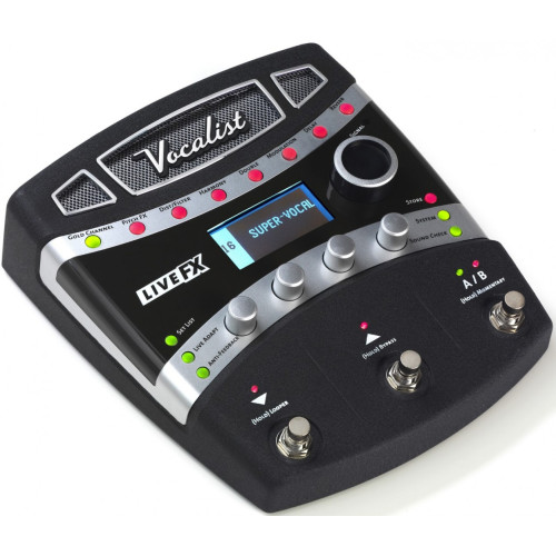 Digitech Vocalist Live FX напольный вокальный процессор Digitech Vocalist Live FX напольный вокальный процессор