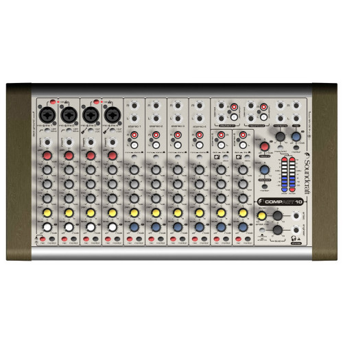 Soundcraft Compact 10. 10 каналов 6-моно 4-стерео