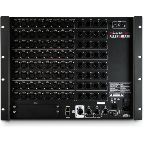 Allen&Heath DLive-CDM64 цифровой микшерный модуль, 64 микрофонных/линейных входа, 32 линейных выхода