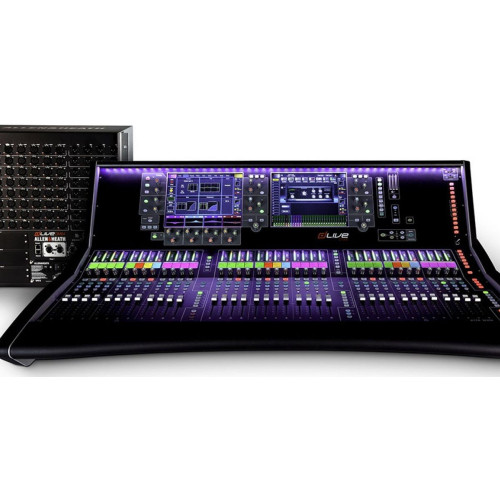 Allen&Heath DLive-S3 цифровая микшерная консоль, 20 моторизованных фейдеров